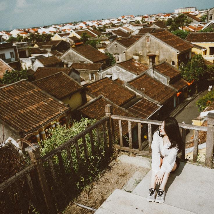 Entertainment zone at night in United States